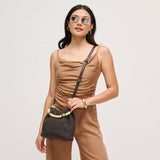 Stone straw Crossbody