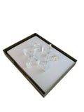 Acrylic Napkin Weight, Clear Star of David