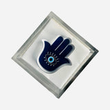 Acrylic Napkin Weight, Hamsa