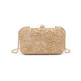 Tonal flower clutch