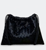 Leather dust bag