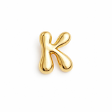 Balloon Letter Initial Brooch Pin