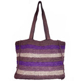 Anya Bag - Large Box Bag with lining -  Brown tones