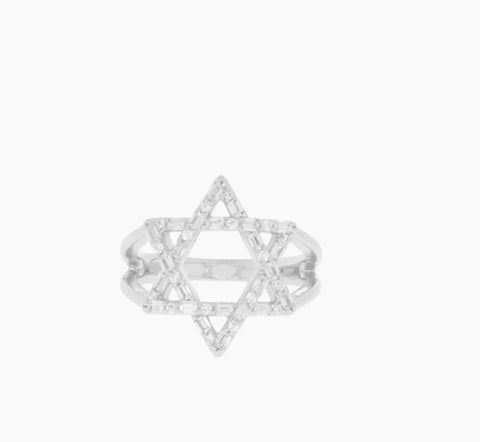 Mazel ring - silver