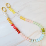Color Festival Stone Mix Bag Charm