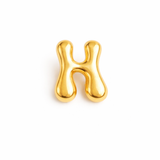 Balloon Letter Initial Brooch Pin
