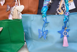 Faux Leather Star Bag Charm
