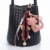 Cat Mom Bag Charm
