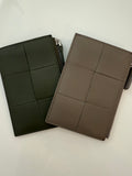 Zipper card case wallet