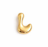 Balloon Letter Initial Brooch Pin