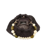 Stone straw Crossbody