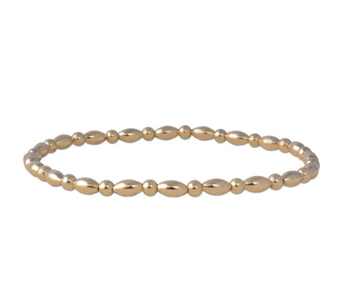 Alternating Oval Beads Bracelet