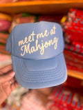 Mahjong hat | summer, Easter, Meet me at Mahjong gift