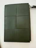 Zipper card case wallet