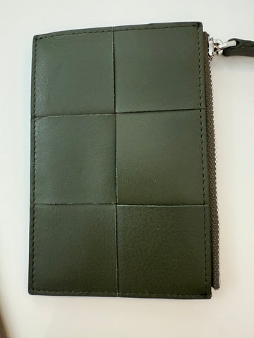 Zipper card case wallet