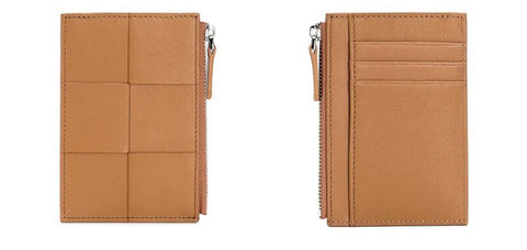 Zipper card case wallet