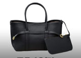 Leather tote