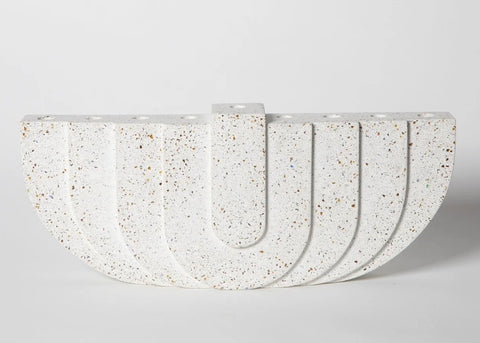 Concrete menorah