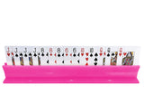 Canasta rack card holder