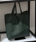 Gramercy leather tote