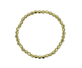4 mm Faceted Gold Filled Bracelet