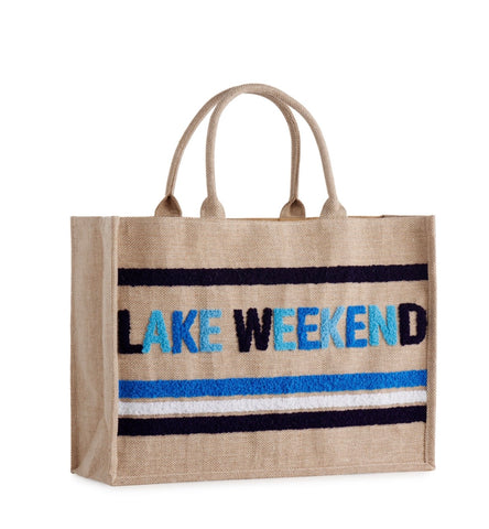 “Lake” beach bag
