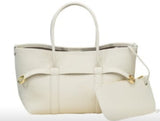 Leather tote