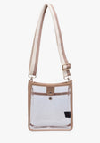 Clear bag with color trim