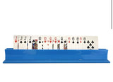 Canasta rack card holder