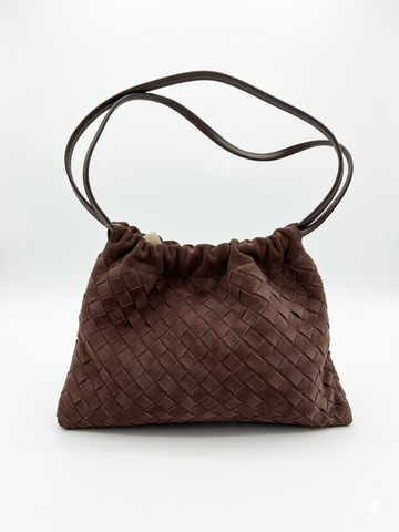 Suede dust bag