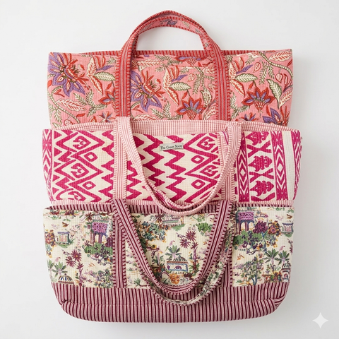3 piece mahj bag set