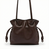 Cinch leather bag - small