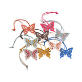 Butterfly Two-Toned Bag Charm