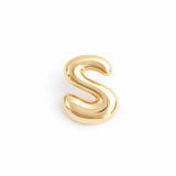 Balloon Letter Initial Brooch Pin