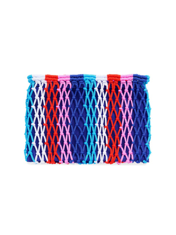 STRIPE ZIP POUCH