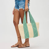 Lorena Straw Beach Summer Tote