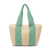Lorena Straw Beach Summer Tote