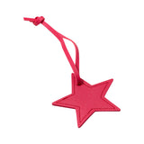 Faux Leather Star Bag Charm