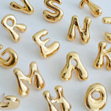 Balloon Letter Initial Brooch Pin