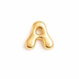 Balloon Letter Initial Brooch Pin