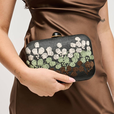 Embroidered Evening Bag