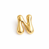 Balloon Letter Initial Brooch Pin
